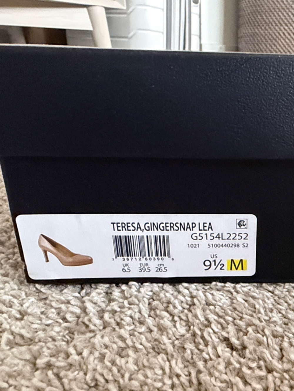 Naturalizer Teresa, Gingersnap heals, 9.5